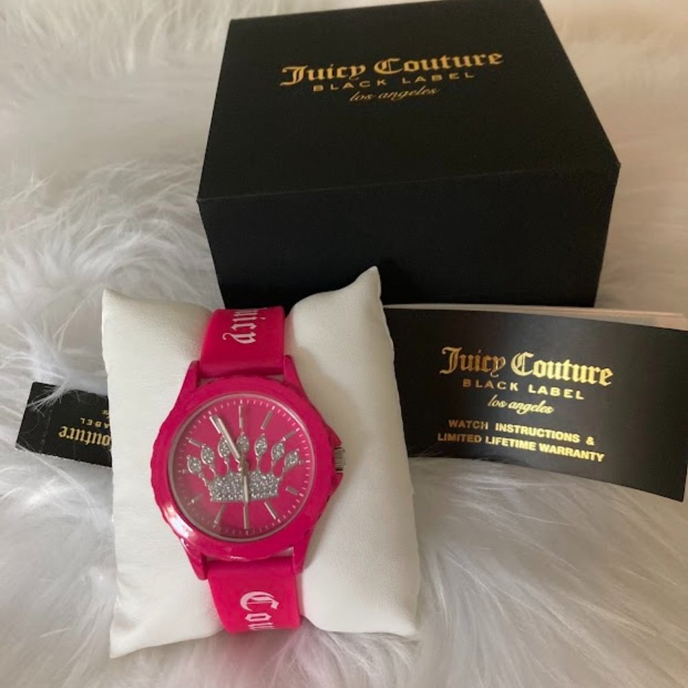 Juicy Couture Black Label Pink Watch